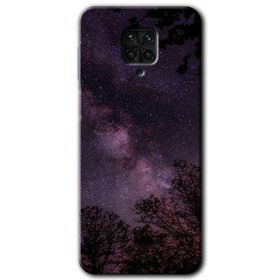 Xiaomi Redmi Note 9S Gece Galaksi Baskılı Uyumlu Silikon Kılıf