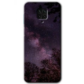 Xiaomi Redmi Note 9S Gece Galaksi Baskılı Uyumlu Silikon Kılıf