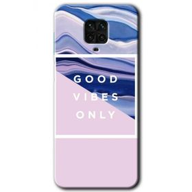 Xiaomi Redmi Note 9S Good Vibes Baskılı Uyumlu Silikon Kılıf
