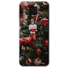 Xiaomi Redmi Note 9S Happy New Year Baskılı Uyumlu Silikon Kılıf