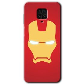 Xiaomi Redmi Note 9S İronMan Baskılı Uyumlu Silikon Kılıf
