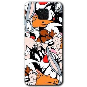Xiaomi Redmi Note 9S Karakterler Baskılı Uyumlu Silikon Kılıf