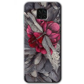 Xiaomi Redmi Note 9S kelebek Ömrü Baskılı Uyumlu Silikon Kılıf