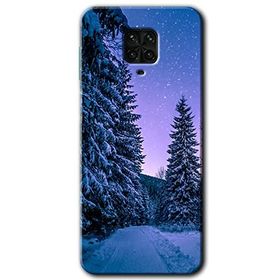 Xiaomi Redmi Note 9S Kış Manzarası Baskılı Uyumlu Silikon Kılıf