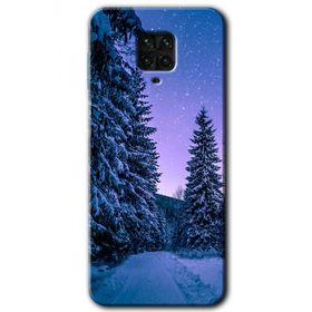Xiaomi Redmi Note 9S Kış Manzarası Baskılı Uyumlu Silikon Kılıf