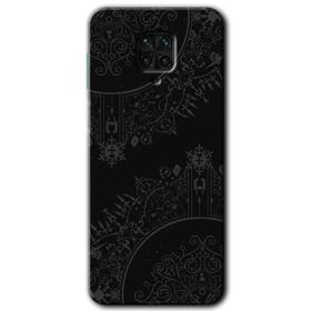 Xiaomi Redmi Note 9S Liquid Colorfull Baskılı Uyumlu Silikon Kılıf