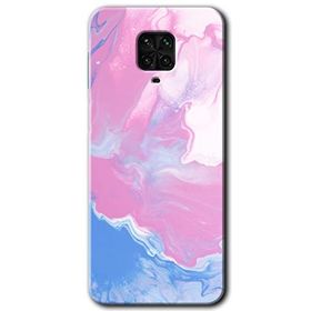 Xiaomi Redmi Note 9S Liquid Lekeler Art Baskılı Uyumlu Silikon Kılıf