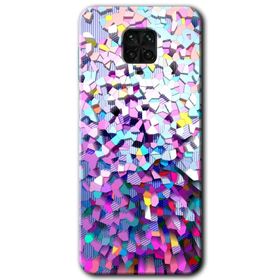 Xiaomi Redmi Note 9S Mandala Patterns Kaleidoscope Baskılı Uyumlu Silikon Kılıf