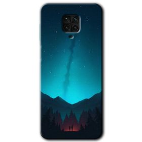Xiaomi Redmi Note 9S Mandala Patterns Kaleidoscope Baskılı Uyumlu Silikon Kılıf