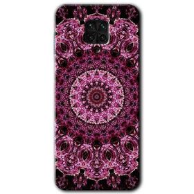 Xiaomi Redmi Note 9S Mandala Patterns Kaleidoscope Baskılı Uyumlu Silikon Kılıf