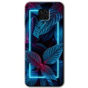 Xiaomi Redmi Note 9S Mekanik Yaprak 4 Baskılı Uyumlu Silikon Kılıf