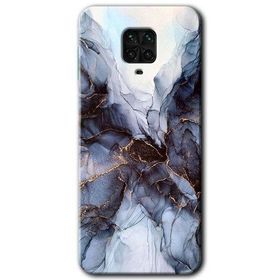 Xiaomi Redmi Note 9S Otantik Mermer Baskılı Uyumlu Silikon Kılıf