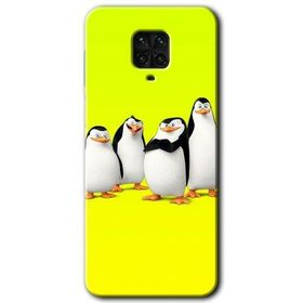 Xiaomi Redmi Note 9S Penguenler Baskılı Uyumlu Silikon Kılıf