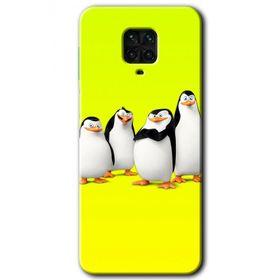 Xiaomi Redmi Note 9S Penguenler Baskılı Uyumlu Silikon Kılıf