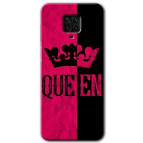 Xiaomi Redmi Note 9S Queen Baskılı Uyumlu Silikon Kılıf