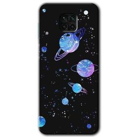 Xiaomi Redmi Note 9S Samanyolu Galaksi Baskılı Uyumlu Silikon Kılıf