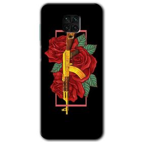 Xiaomi Redmi Note 9S Samurai Girl Baskılı Uyumlu Silikon Kılıf