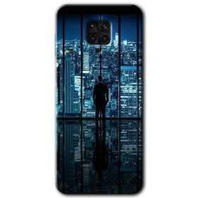 Xiaomi Redmi Note 9S Şehir Manzarası Baskılı Uyumlu Silikon Kılıf