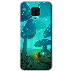 Xiaomi Redmi Note 9S Silhoutte Dropss Baskılı Uyumlu Silikon Kılıf