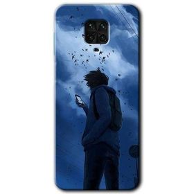 Xiaomi Redmi Note 9S Sonbahar Yalnızlığı Baskılı Uyumlu Silikon Kılıf