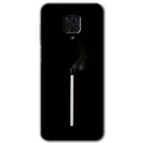 Xiaomi Redmi Note 9S Sönmüş Kibrit Baskılı Uyumlu Silikon Kılıf
