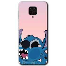 Xiaomi Redmi Note 9S Stitch Baskılı Uyumlu Silikon Kılıf