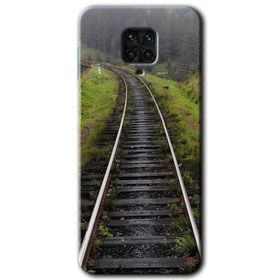 Xiaomi Redmi Note 9S Tren Yolu Baskılı Uyumlu Silikon Kılıf