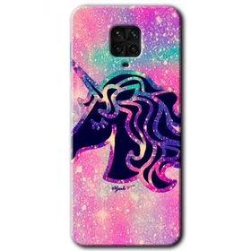 Xiaomi Redmi Note 9S Unicorn Kristal Baskılı Uyumlu Silikon Kılıf