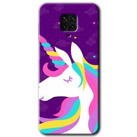 Xiaomi Redmi Note 9S Unicorn Sleep Baskılı Uyumlu Silikon Kılıf
