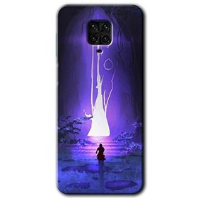 Xiaomi Redmi Note 9S Wanderer Silhouette Baskılı Uyumlu Silikon Kılıf