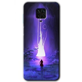 Xiaomi Redmi Note 9S Wanderer Silhouette Baskılı Uyumlu Silikon Kılıf