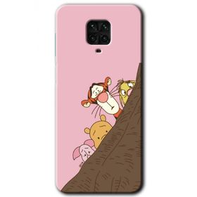 Xiaomi Redmi Note 9S Winnie the Pooh Baskılı Uyumlu Silikon Kılıf
