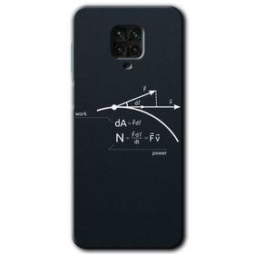 Xiaomi Redmi Note 9S Work Formül Baskılı Uyumlu Silikon Kılıf