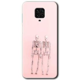 Xiaomi Redmi Note 9S Yaşayan Çift Baskılı Uyumlu Silikon Kılıf