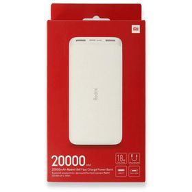 Xiaomi Redmi PB200LZM 20.000 mAh Beyaz Hızlı Şarj Powerbank
