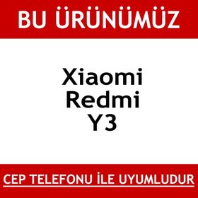 Xiaomi Redmi Y3 Temperli Ekran Koruyucu Uyumlu Kırılmaz Cam