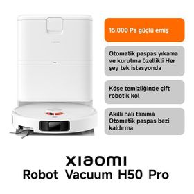 Xiaomi Robot Vacuum H50 Pro Akıllı Robot Süpürge