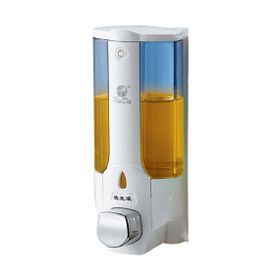 Xinda ZYQ138B Beyaz 380 ml Sıvı Sabun ve Şampuan Dispenseri