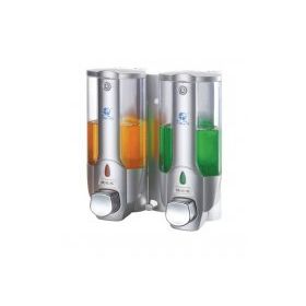 Xinda ZYQ138SG 2'li Silver 380 Ml Sıvı Sabun Ve Şampuan Dispenseri