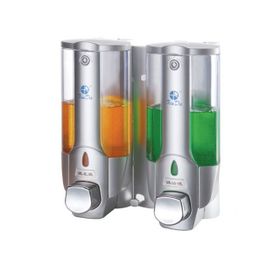 Xinda ZYQ138SG 2'li Silver 380 Ml Sıvı Sabun Ve Şampuan Dispenseri