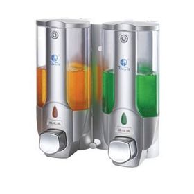 Xinda ZYQ138SG 2'li Silver 380 Ml Sıvı Sabun Ve Şampuan Dispenseri