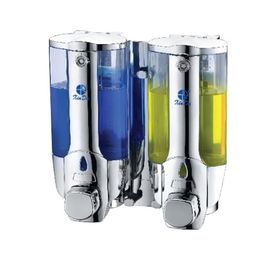 Xinda ZYQ138SK 2'li Krom 380 ml Sıvı Sabun ve Şampuan Dispenseri
