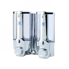 Xinda ZYQ138SK 2'li Krom 380 ml Sıvı Sabun ve Şampuan Dispenseri