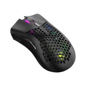 Xinh Honeycomb Shell 2400 DPI 2.4 Ghz Kablosuz Şarj Edilebilir RGB Oyuncu Faresi