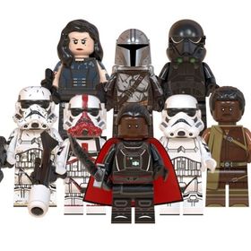 Xinh Star Wars 8 li Set Mandolarian Moff Gideon Cara Dune Figür Lego