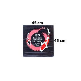 Xinyou Siyah 45x45x5 cm Sump Akvaryum Sünger Filtresi