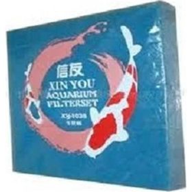 Xinyou Xy-1038 Mavi 45x45x5 Akvaryum Filtre Süngeri