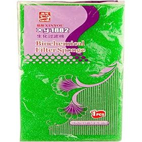 Xinyou XY-1882 20x25x5 cm Yeşil Akvaryum Filtre Süngeri