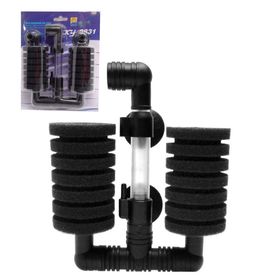 Xinyou XY-2831 Küçük Dikey Akvaryum Pipo Filtre İki Süngerli