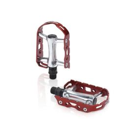 XLC PD-M15 Bilyalı Alüminyum MTB Kırmızı Bisiklet Pedalı